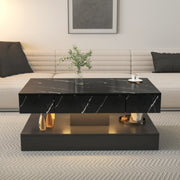 6.93" High Modern LED Coffee Table