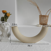 Simplicity Ceramic Vase – Home Decoration Ornament