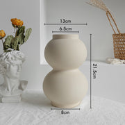 Simplicity Ceramic Vase – Home Decoration Ornament