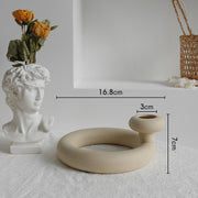 Simplicity Ceramic Vase – Home Decoration Ornament