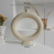 Simplicity Ceramic Vase – Home Decoration Ornament