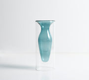 Nordic Colorful Glass Vase – Transparent Home Décor
