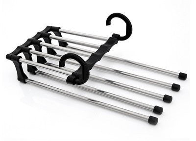 5-in-1 Multi-Functional Stainless Steel Wardrobe Hanger