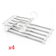 5-in-1 Multi-Functional Stainless Steel Wardrobe Hanger
