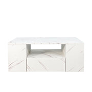 Modern LED Coffee Table with Storage