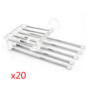 5-in-1 Multi-Functional Stainless Steel Wardrobe Hanger
