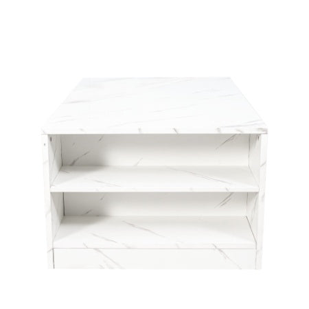 Modern LED Coffee Table with Storage