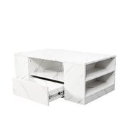 Modern LED Coffee Table with Storage