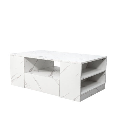 Modern LED Coffee Table with Storage