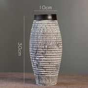 Ceramic Old Vases with Dried Flowers – Living Room Decor