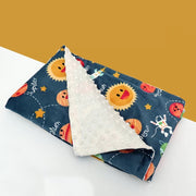 High-Quality Winter Flannel Fleece Baby Blanket – Flamingo Design