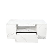 Modern LED Coffee Table with Storage