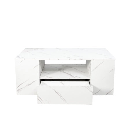 Modern LED Coffee Table with Storage