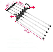 5-in-1 Multi-Functional Stainless Steel Wardrobe Hanger