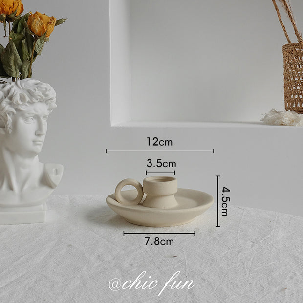 Simplicity Ceramic Vase – Home Decoration Ornament