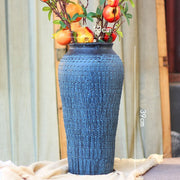 Ceramic Old Vases with Dried Flowers – Living Room Decor