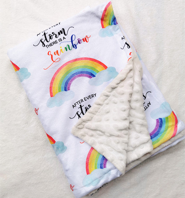 Baby Blankets for Newborns – Soft Small Quilt & Air-Conditioning Blanket
