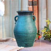 Ceramic Old Vases with Dried Flowers – Living Room Decor