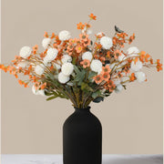5 Autumn Dandelion Fake Flower Decoration Artificial Flowers